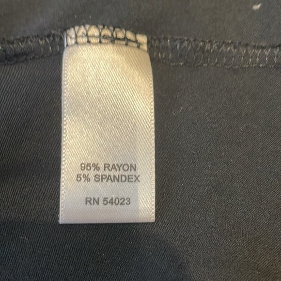 Banana Republic Stretch Jersey Wrap Dress, Black, Size M - Picture 10 of 10